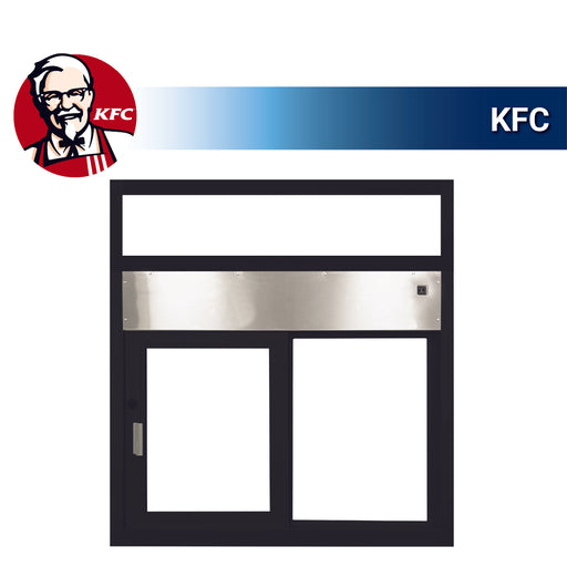 KFC drive thru window Quikserv Covenant Security Equipment