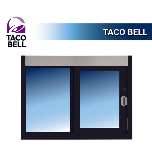 Taco Bell Quikserv Drive Thru window Covenant Security Equipment