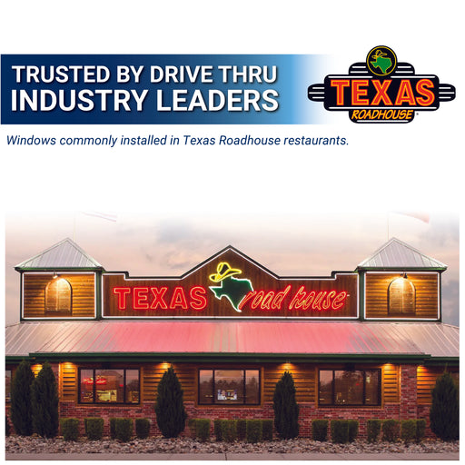 Texas Roadhouse Drive Thru Windows Quikserv Covenant Security Equipment
