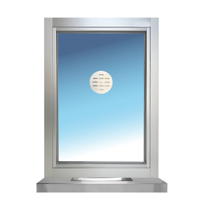 Ready Access 503 Ticket Window Clear Frame with Shelf Deal Tray