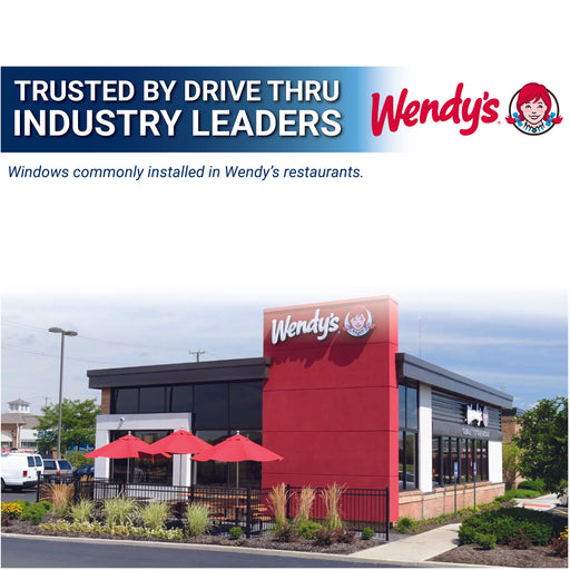 Wendy's Drive Thru window Covenant Security Equipment