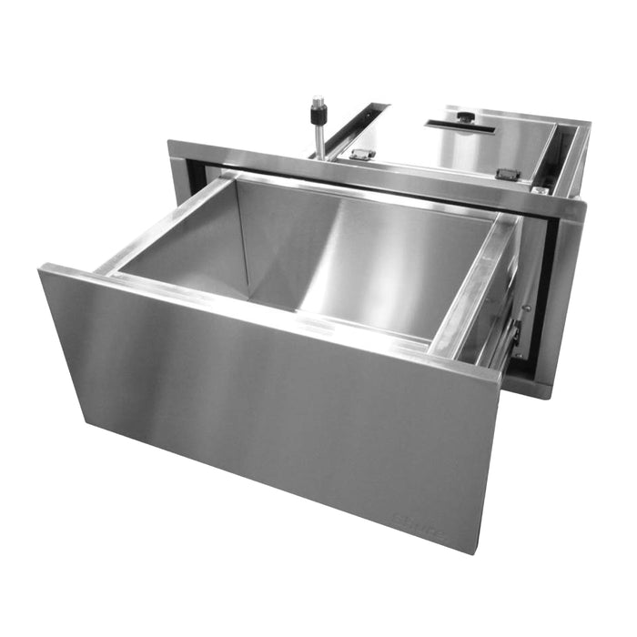 Shure Safe Thru-Wall Transaction Drawer With Storage Compartment #SPT319