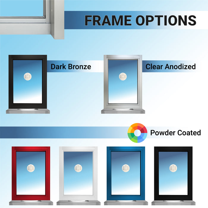 Ready Access 503 Ticket Window frame color options