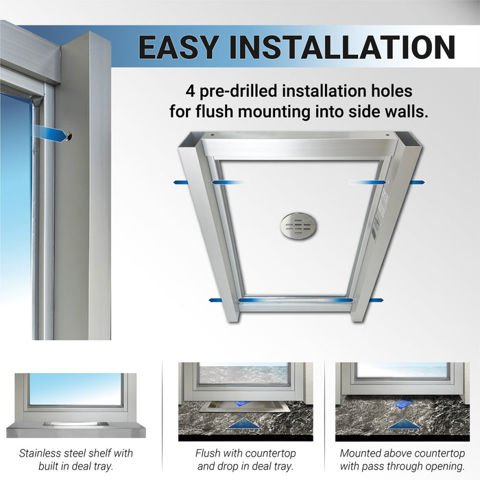 Ready Access 503 Ticket Window easy installation