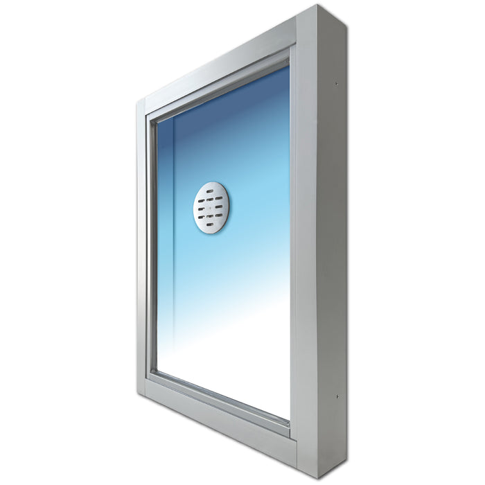 Ready Access 503 Ticket Window Clear Frame angle front view