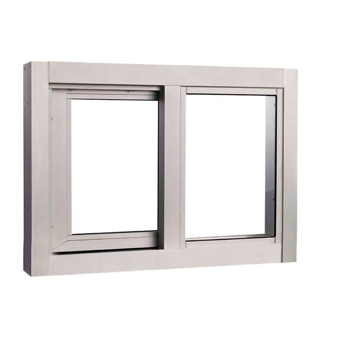 Quikserv Small Scale Side Sliding Transaction Window