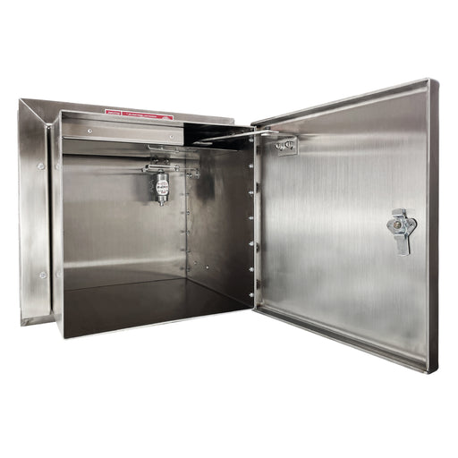 Package Receiver Steel Bullet Resistant Level 3 Covenant Security Equipment National Bullet Proof Open View