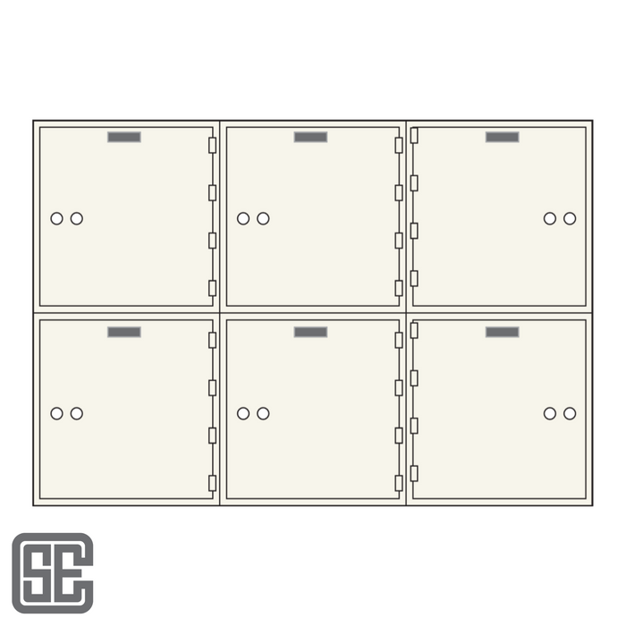 CSE-SCS-AX-6 Safe Deposit Box