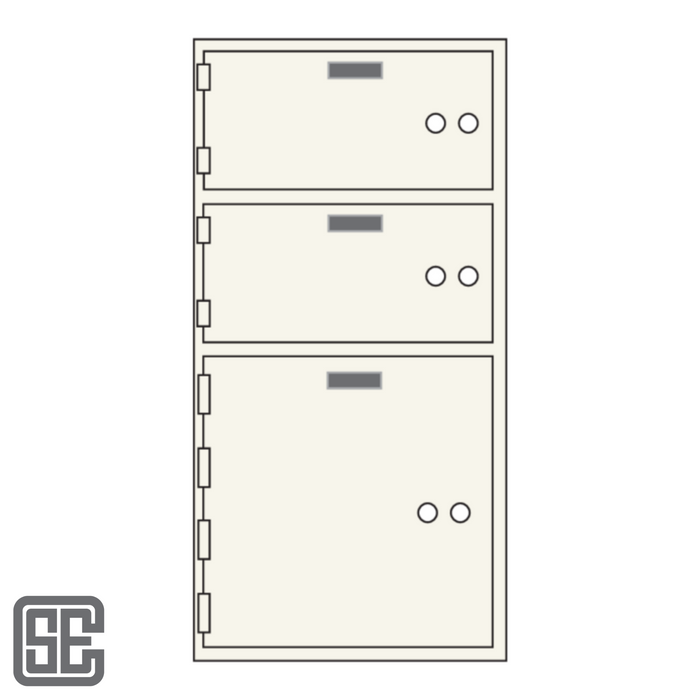 CSE-SCS-AXN-3 Safe Deposit Box