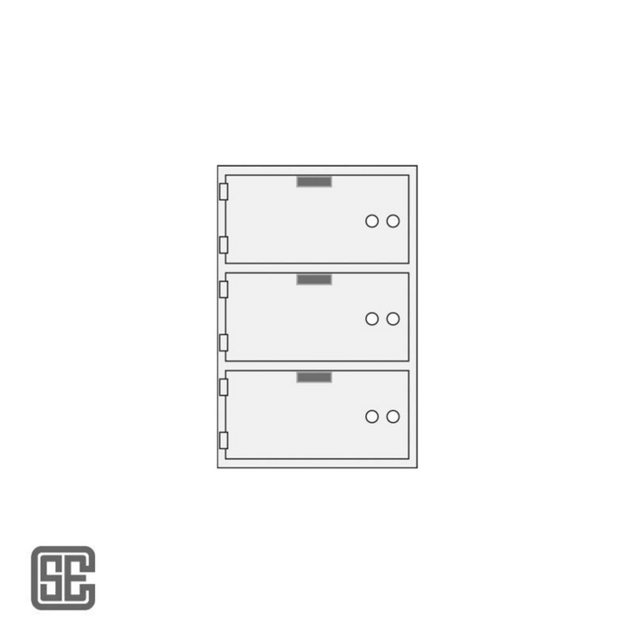 CSE-SCS-SDXN-3 Safe Deposit Boxes