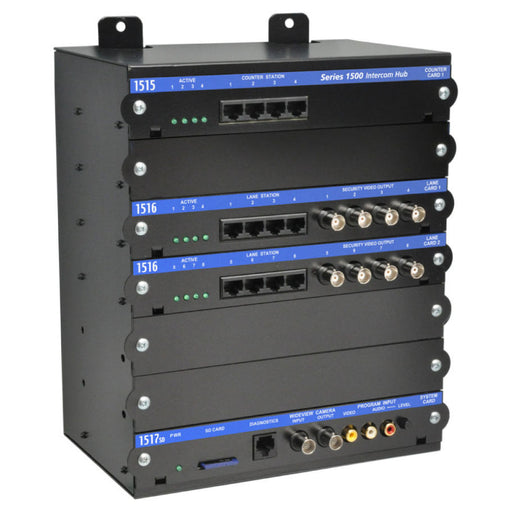 Audio Authority 4x8 Audio-Video Intercom Hub 1511A