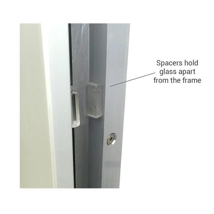 Ticket window speak around spacer view