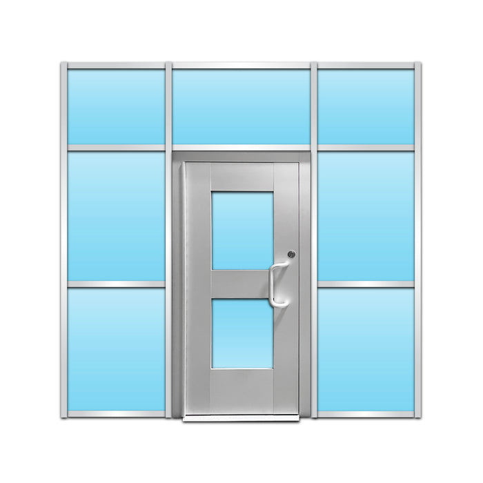 Bullet Resistant Storefront Curtain Wall