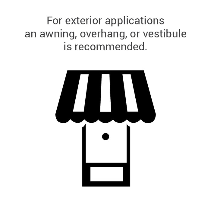 Ticket window exterior applications