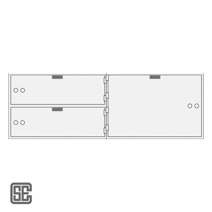 CSE-SCS-AXL-3-10 Series Teller Lockers