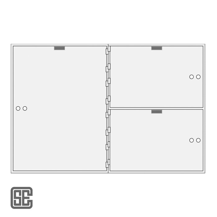CSE-SCS-AXL-3-22 Series Teller Lockers