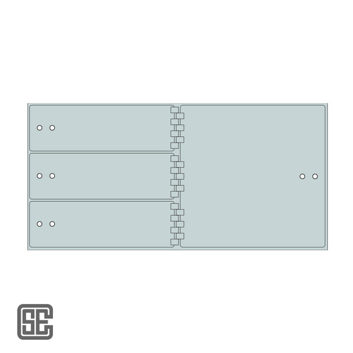 CSE-SCS-SDXL-4R Modular Teller Lockers