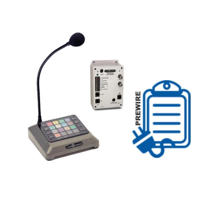 Quikserv CSE-QS-Intercom Combo | Includes 1500A Intercom, 1520 Module and Factory Prewire
