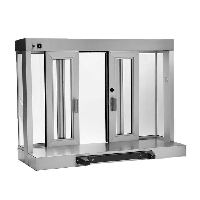 Bullet Resistant Drive-Thru Window With Handsfree Sensor