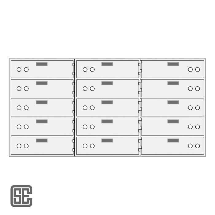 CSE-SCS-SDX-15 Safe Deposit Boxes