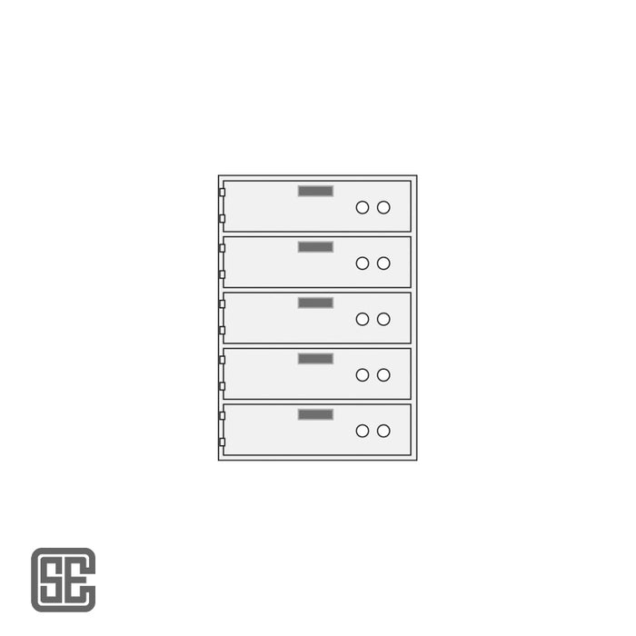 CSE-SCS-SDXN-5 Safe Deposit Boxes