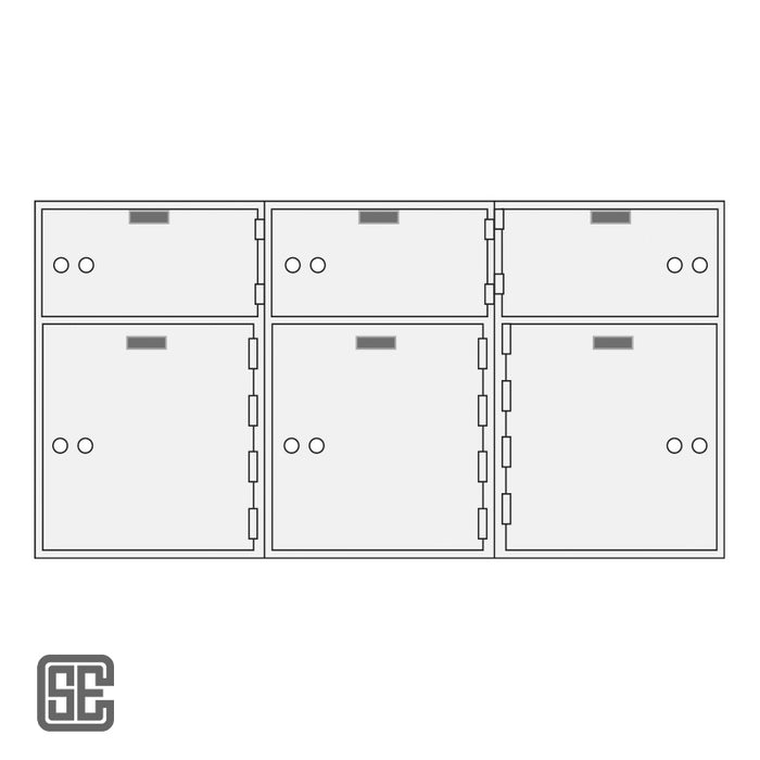 CSE-SCS-SDX-6 Safe Deposit Boxes