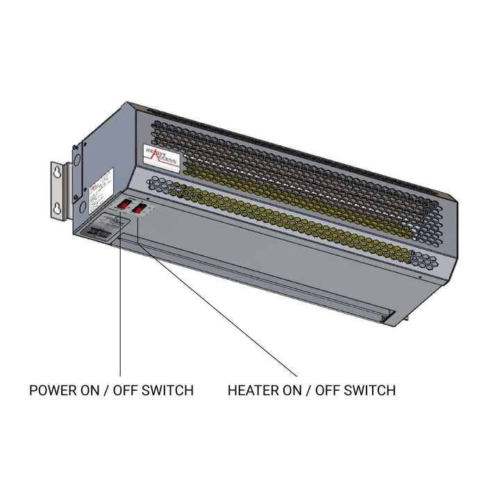 STOCK Ready Access RAC-22 Air Curtain