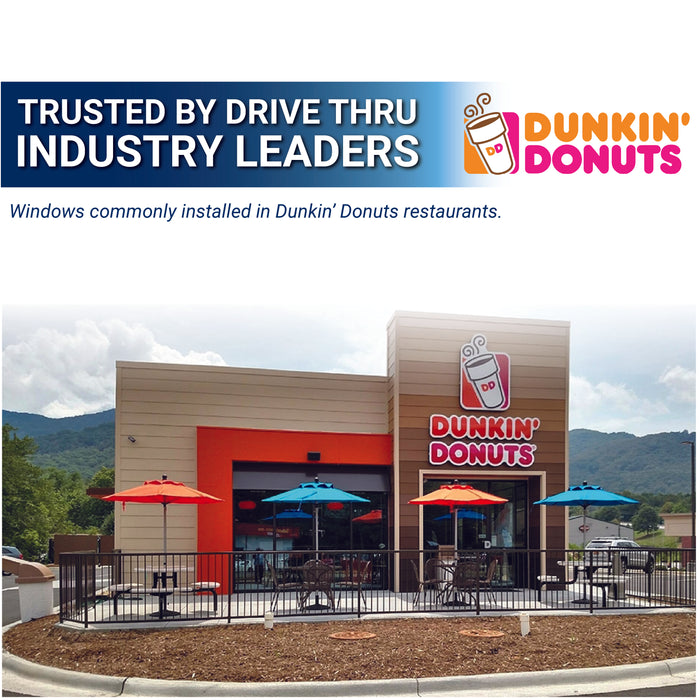 Dunkin Donuts | Drive Thru Slider Windows