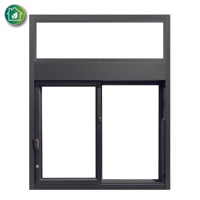 Ready Access 600 Low-e Drive Thru Slider Window Grey