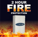 Phoenix Safe 2 Hour Fireproof Safe with Digital Lock, Protection from Fire, Impact, and Water, 19.48 cubic feet, 509 Covenant Security