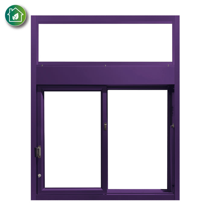 Ready Access 600 Low-e Drive Thru Slider Window Purple