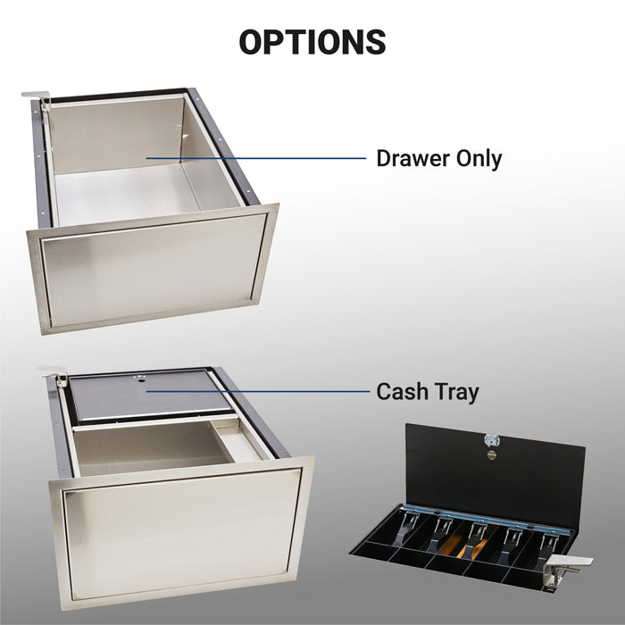 Armortex SS10D Large 10" Transaction Drawer