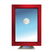 Ready Access 503 Ticket Window Red frame with deal tray