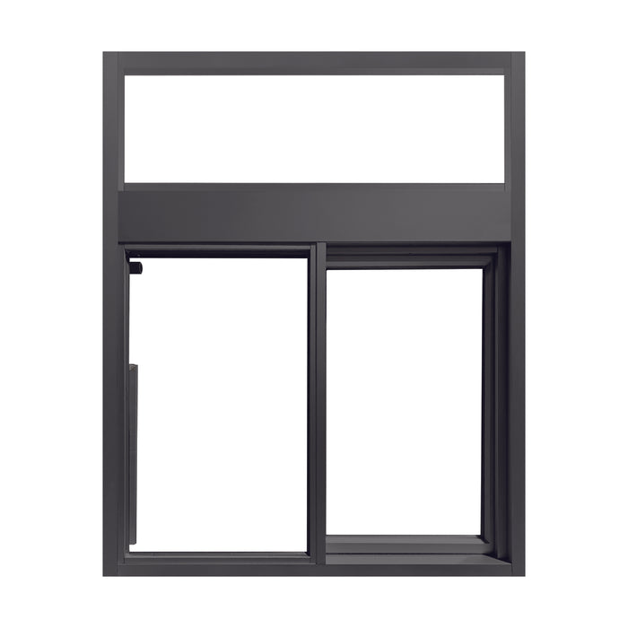 Ready Access 275 Self Closing Drive-Thru Slider Window with Transom | 47.5"H x 59.5"H | Multiple Color Options