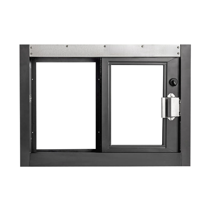 Quikserv Small Scale Side Sliding Transaction Window