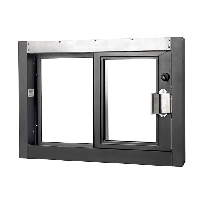 Quikserv Small Scale Side Sliding Transaction Window
