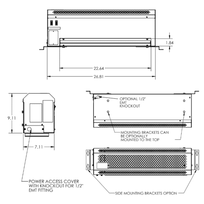 STOCK Ready Access RAC-22 Air Curtain
