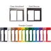 Ready Access 600 Low-e Drive Thru Slider Window Color Options