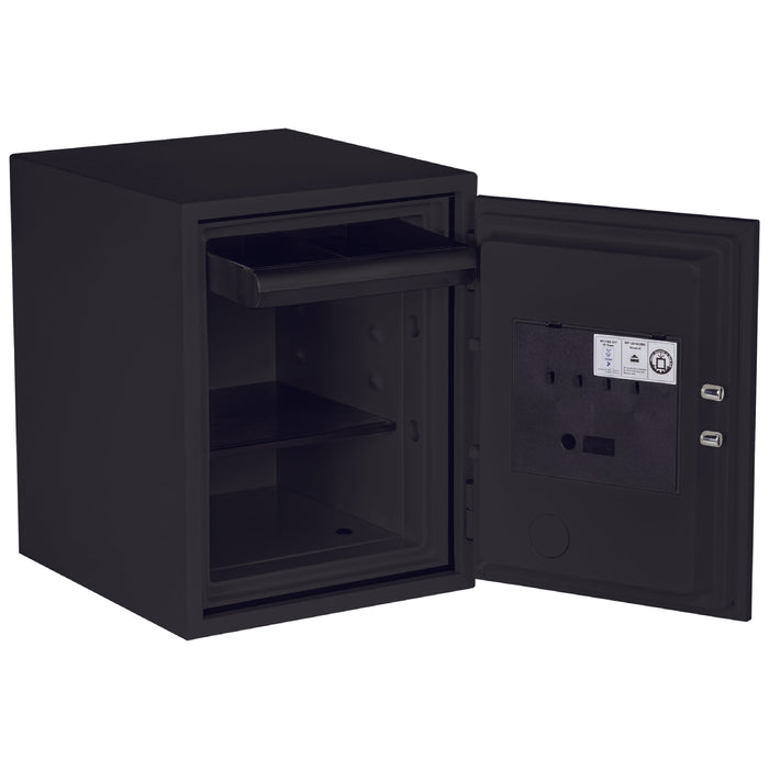 Phoenix Safe 1223 Olympian 1-Hour Dual Control Fireproof Safe for Home or Office 1.3 cu ft Covenant Security