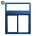 Ready Access 600 Low-e Drive Thru Slider Window Blue