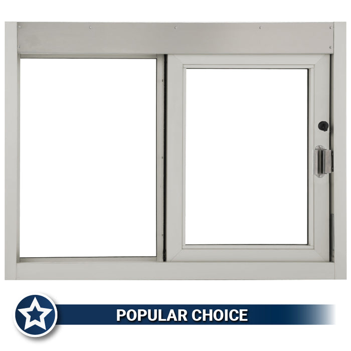 Quikserv self-closing drive thru for service window, SC-4030, SC-3030, Covenant Security Equipment