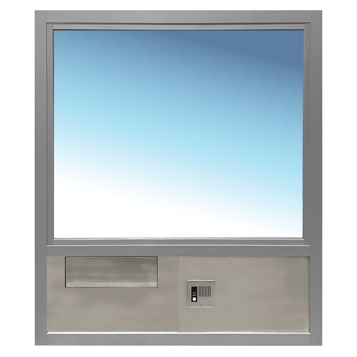 603 Ready Access Security Window – Fixed Pane with Cash Transaction Drawer Covenant Security Equipment 