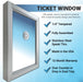 Ready Access 503/603 TICKET WINDOW, TELLER WINDOW, CASHIER WINDOW Features