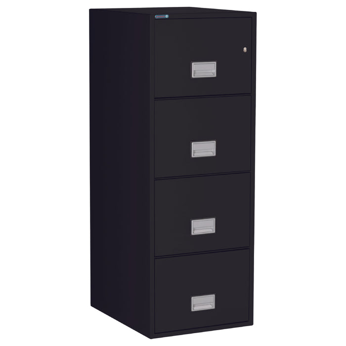 LGL4W25 Phoenix Safe Letter 4 Drawer black Covenant Security