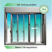 Ready Access 600 Single Panel Sliding Transaction Drive Thru Window 3/4" Insulated Glass Covenant Security Equipment Meets FDA Regulations