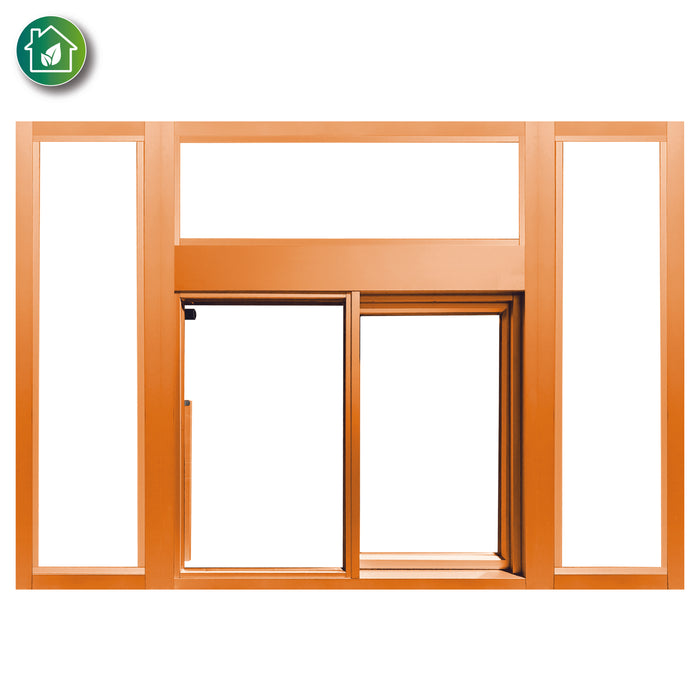 Ready Access 600 insulated window with transom and 2 sidelights drive thru covenant security equipment orange