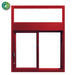 Ready Access 600 Low-e Drive Thru Slider Window Red