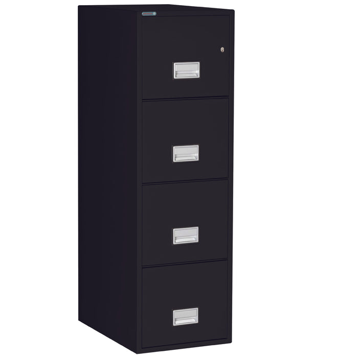 LTR4W25 Phoenix Safe Letter 4 Drawer black Covenant Security