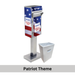 Extra-Small Ballot Drop Box (450) On Concrete - Patriot vinyl