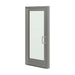 Bullet Resistant Aluminum Entry Door, Medium Stile